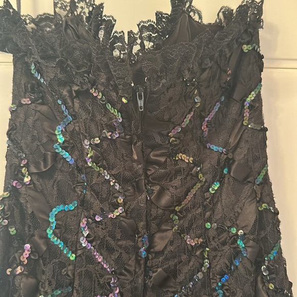 Alfred Angelo Black Lace Dress - Picture 11 of 15